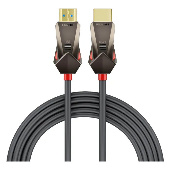 Кабель мультимедійний HDMI M to HDMI M 20.0m V2.0 Promate (prolink4k60-20m)