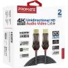 Кабель мультимедійний HDMI M to HDMI M 20.0m V2.0 Promate (prolink4k60-20m) зображення 2