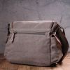 Сумка Vintage Мужская из текстиля Серая (21248) изображение 11