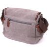 Сумка Vintage Мужская из текстиля Серая (21248) изображение 2