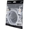 Кабель мультимедійний HDMI to HDMI 1.0m 2.0 white Sandberg (308-97) зображення 2