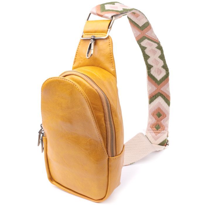 Сумка Vintage З екошкіри Жовта (sale_15118)