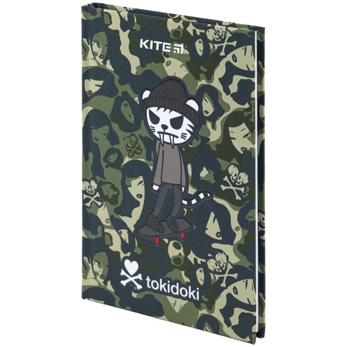 Книга записная Kite tokidoki твердая обложка, А6, 80 листов, клетка (TK24-199-2) изображение 3