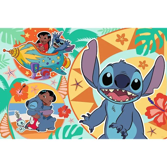 Пазл Trefl Maxi Lilo&Stitch Щасливий день 24 елемента (5900511143652) зображення 2