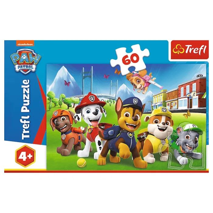 Пазл Trefl Paw Patrol Щенячий патруль на траве 60 элементов (5900511173758) изображение 3