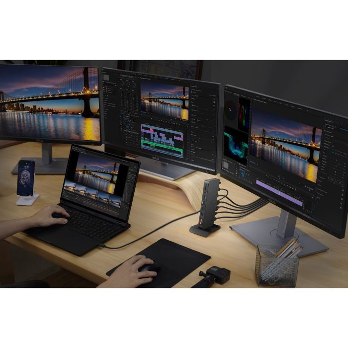 Порт-репликатор ASUS Triple 4K Thunderbolt 4 Dock DC500 (90XB08DN-BDS010) изображение 9