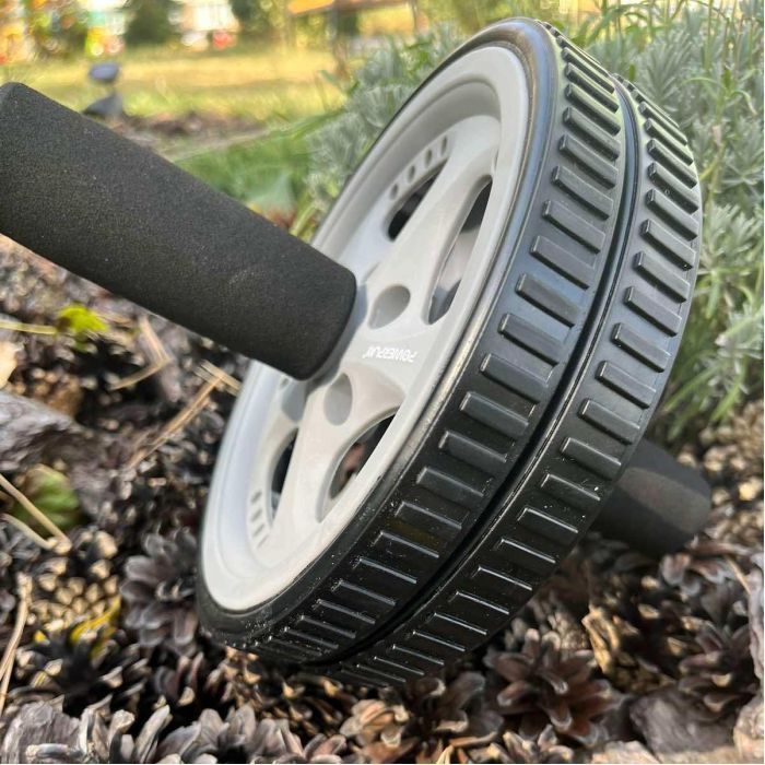 Ролик для пресса PowerPlay Exercise Wheel Сірий (PP_4345) изображение 5