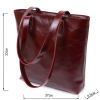 Сумка Shvigel Шоппер Бордовая (16368) изображение 3