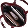 Сумка Shvigel Шоппер Бордовая (16368) изображение 6