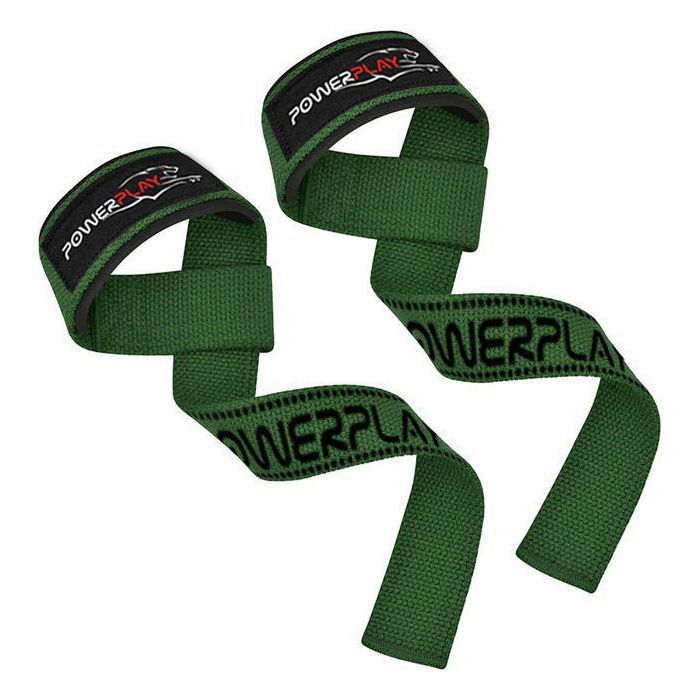Кистьові лямки PowerPlay 7064 Lifting Gym Straps Зелені (PP_7064_Green) зображення 2