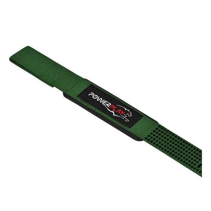 Кистьові лямки PowerPlay 7064 Lifting Gym Straps Зелені (PP_7064_Green) зображення 5