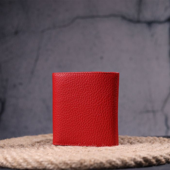 Гаманець Karya Шкіряний Пудровий (21375) зображення 10