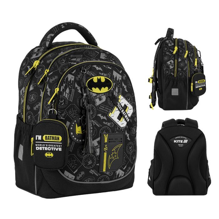 Рюкзак шкільний Kite Education 700 DC Batman (DC25-700M)