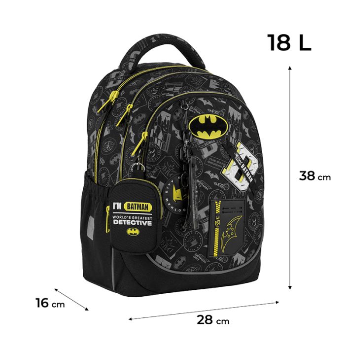 Рюкзак школьный Kite Education 700 DC Batman (DC25-700M) изображение 2