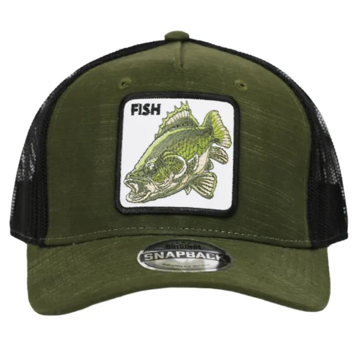 Кепка coFEE Five Panels Snap Fish армійська (SH2026.29/11) изображение 2
