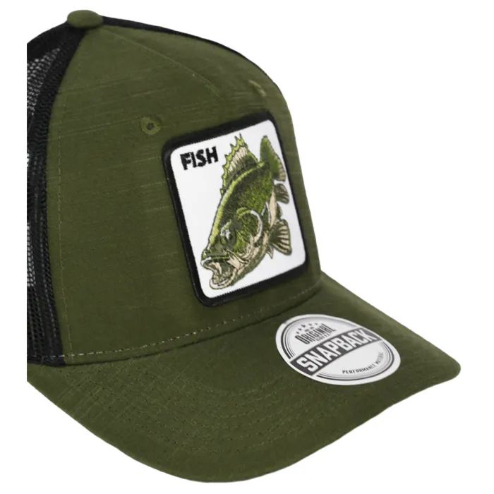 Кепка coFEE Five Panels Snap Fish армійська (SH2026.29/11) изображение 3