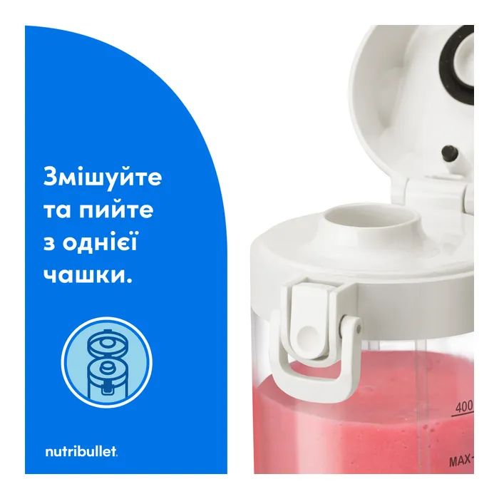 Блендер NUTRIBULLET NBP003W изображение 5
