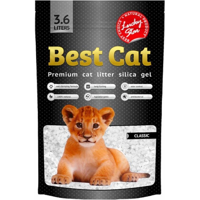 Наполнитель для туалета Best Cat Силикагелевый White 3.6 л (4820281500329)