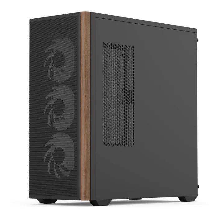 Корпус AeroCool D501A-G-BK-v2 Black (ACCM-DS01043.11) изображение 2