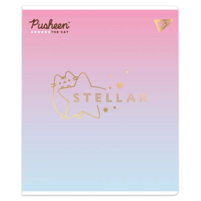 Тетрадь Yes Goldstar Pusheen 24 листов линия (767544) изображение 3