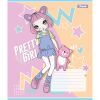 Тетрадь 1 вересня Pretty girl А5 12 листов линия (767221) изображение 3