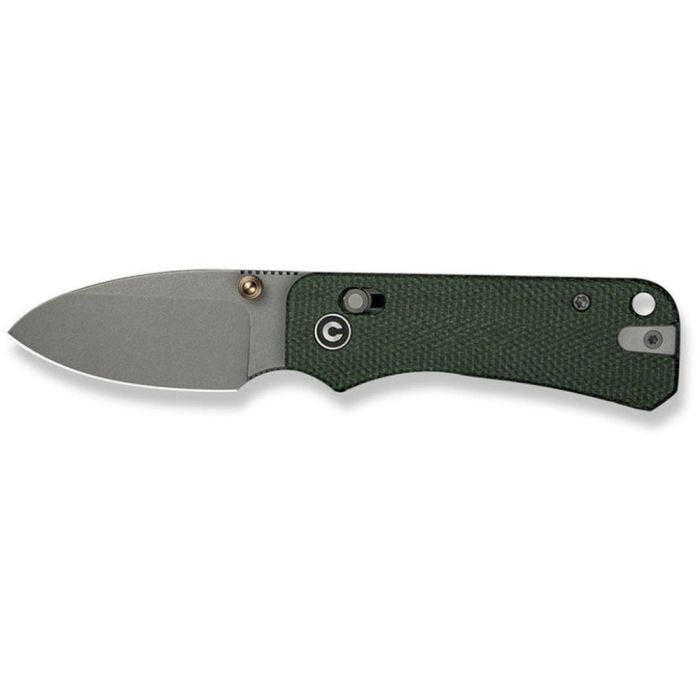 Ніж Civivi Baby Banter 2, Green Micarta, Stonewash (C23074-3)