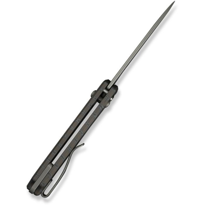 Нож Weknife Nightblade, Black Titanium, Darkwash (WE22046-1) изображение 4
