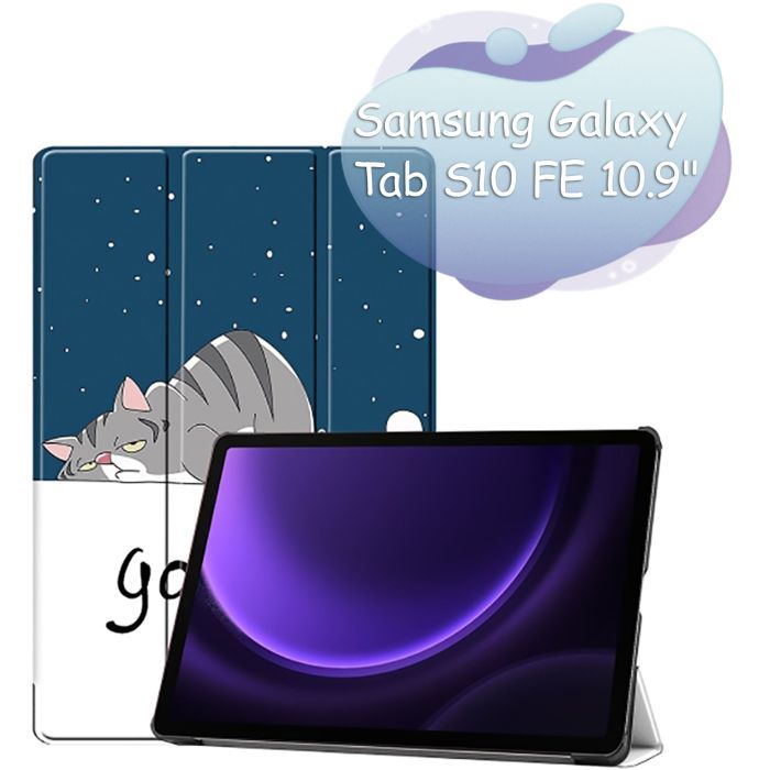 Чохол до планшета BeCover Smart Case Samsung Galaxy Tab S10 FE (SM-X520/SM-X526) 10.9" Black (713273)