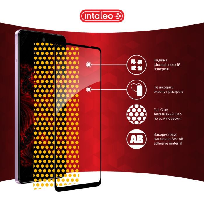 Скло захисне Intaleo Full Glue MOTO E14 Black (1283126597718) зображення 7
