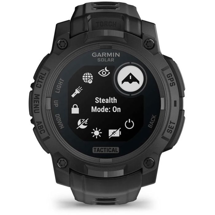 Смарт-часы Garmin Instinct 3, Tactical, Solar, 45mm, Black, GPS смарт-годинник (010-02934-50) изображение 10