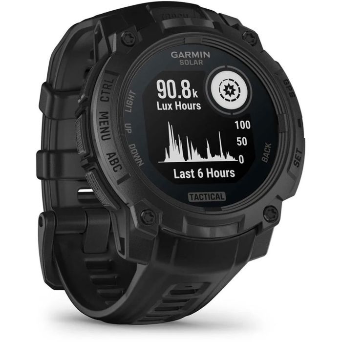 Смарт-часы Garmin Instinct 3, Tactical, Solar, 45mm, Black, GPS смарт-годинник (010-02934-50) изображение 3