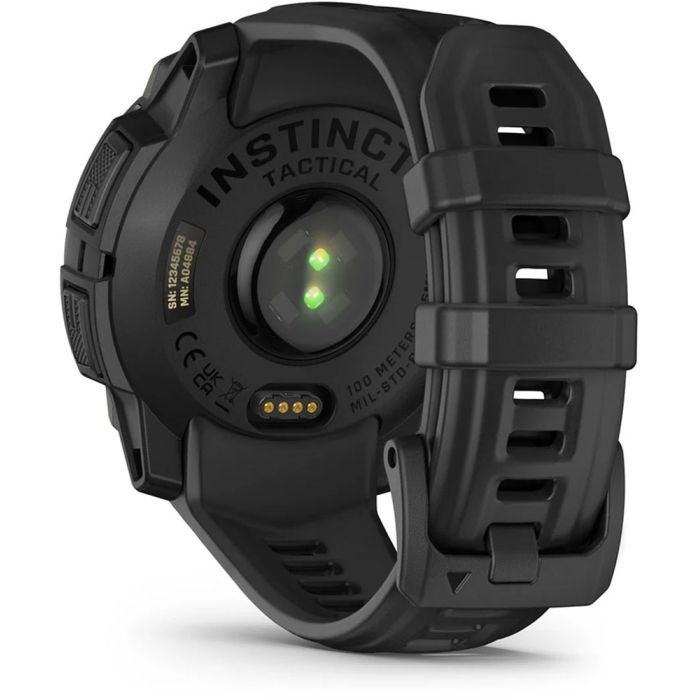 Смарт-часы Garmin Instinct 3, Tactical, Solar, 45mm, Black, GPS смарт-годинник (010-02934-50) изображение 6