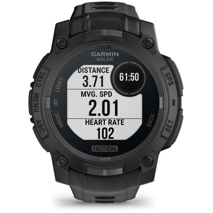 Смарт-часы Garmin Instinct 3, Tactical, Solar, 45mm, Black, GPS смарт-годинник (010-02934-50) изображение 8