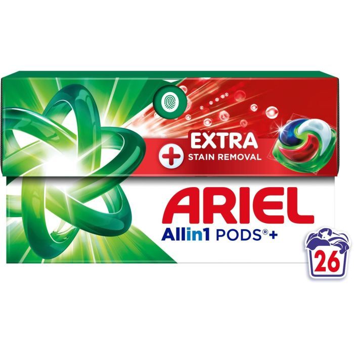 Капсули для прання Ariel Pods+ All-in-1 Extra Stain Removal Екстрасила виведення плям 38 шт. (8700216764254) зображення 2