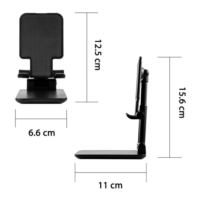 Подставка для планшета Dynamode smartphones/tablets 4-13 inches (Phone Stand black) изображение 11