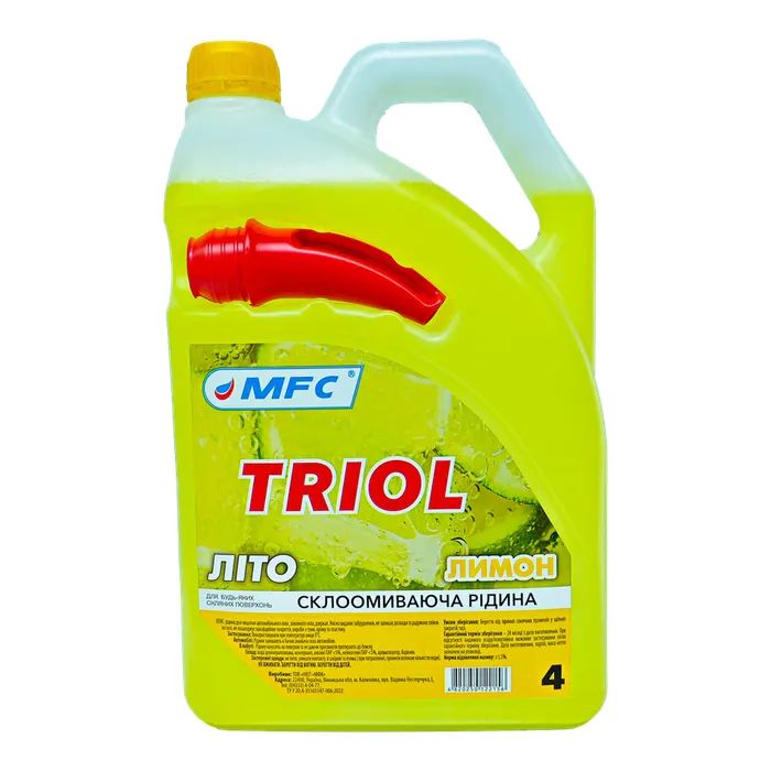 Омивач автомобільний МФК TRIOL Лимон 4л