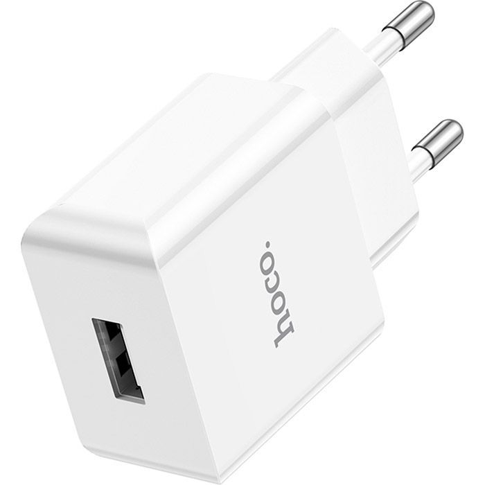 Зарядний пристрій HOCO C106A Leisure USB 10.5W White (6931474783882) зображення 4