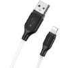 Дата кабель USB 2.0 AM to Lightning 1.0m 2.4A silicone BX42 white BOROFONE (6931474736734) изображение 2