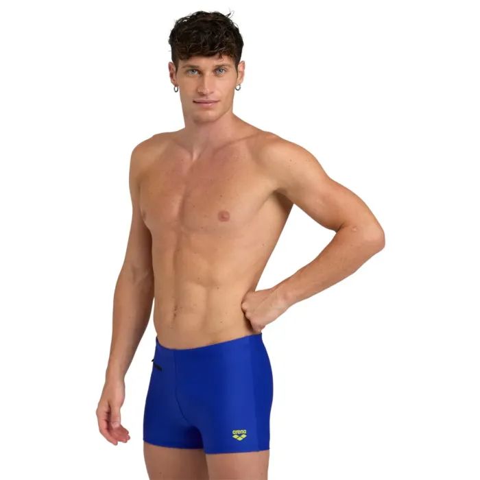 Плавки Arena Zip Swim Short 006159-500 чорний 80 (3468336878545)