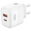 Зарядний пристрій XO L138 48W USB-C PD30W + USB-A QC18W White (L138_White) зображення 5