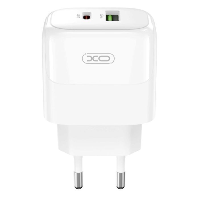 Зарядний пристрій XO L138 48W USB-C PD30W + USB-A QC18W White (L138_White) зображення 6