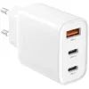 Зарядное устройство XO L117 2xUSB-C PD45W + 1xUSB-A QC3.0 White (L117.white)