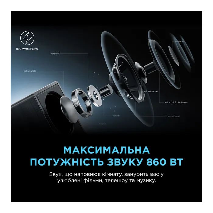 Акустическая система TCL Q85HE изображение 8
