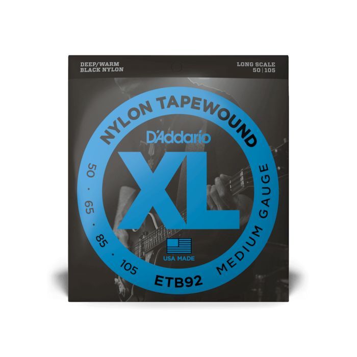 Струны для гитары D'Addario XL Nylon Tapewound Bass (50-105) (ETB92)