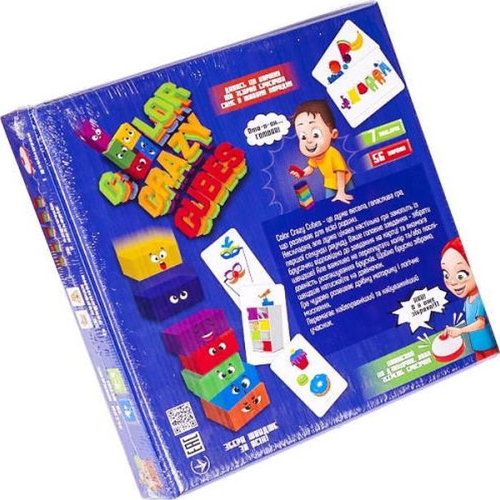 Настільна гра Danko Toys Color Crazy Cubes (укр.) (CCC-02-01U) зображення 3