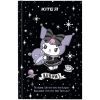 Блокнот Kite А6 Kuromi, тверда обкладинка, 80 аркушів, клітинка (HK24-199-1)