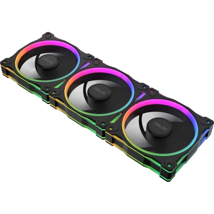 Кулер до корпусу ASUS PRIME MR120 ARGB BLACK 3IN1 (90DA00I0-B09020) зображення 2
