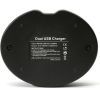 Зарядное устройство для фото PowerPlant Canon Dual NB-12L (DV00DV3404) изображение 2