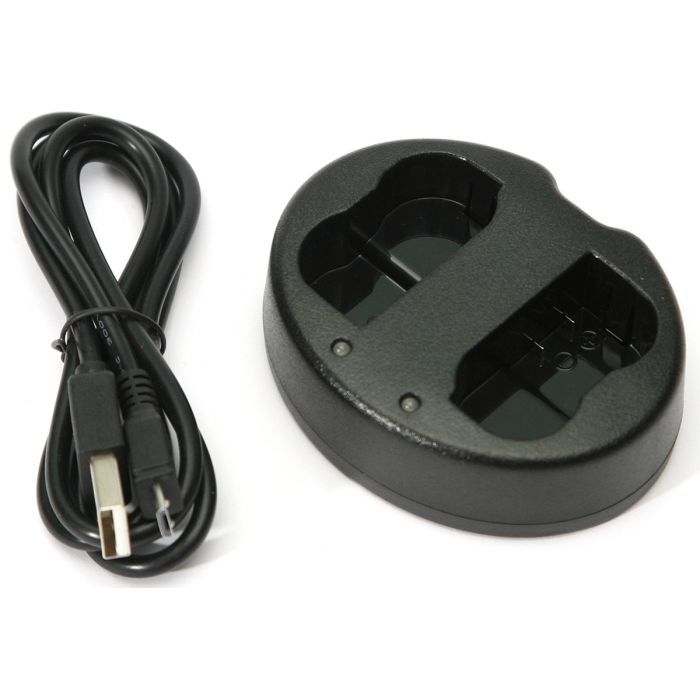 Зарядное устройство для фото PowerPlant Canon Dual NB-12L (DV00DV3404) изображение 3