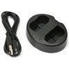 Зарядное устройство для фото PowerPlant Canon Dual NB-12L (DV00DV3404) изображение 3